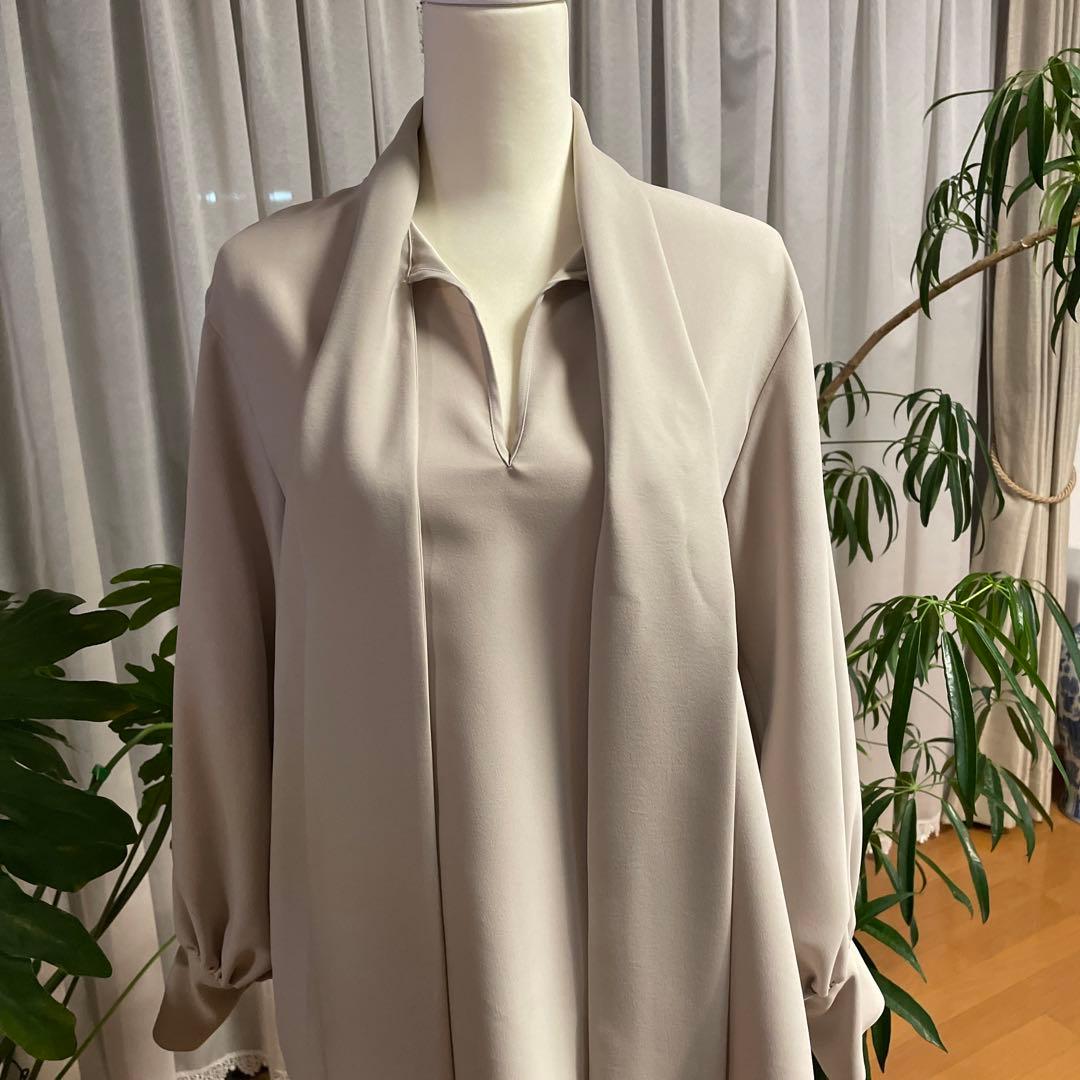 セオリー　ウィムガゼット　ボウタイブラウスセットアップ