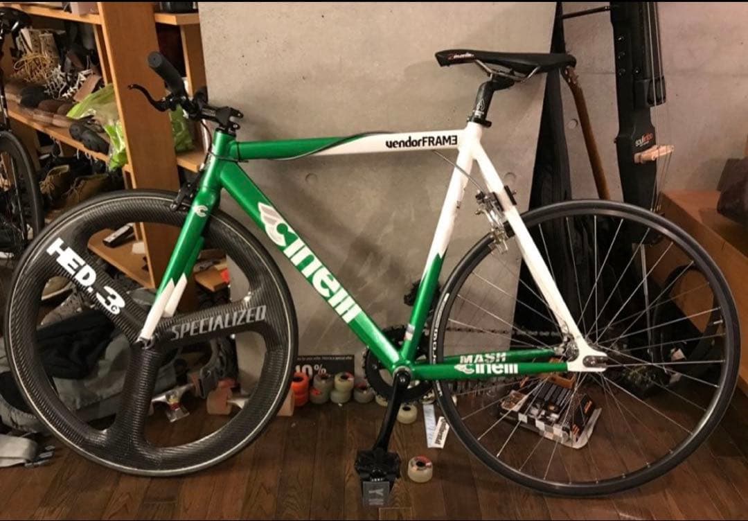 し*0様 HED3 700c フロント ホイール ➕ラウンドデカール