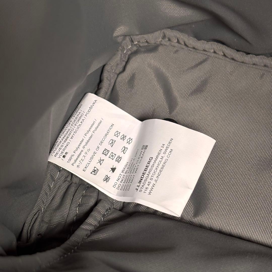 【J.Lindeberg Golf】シューズケース Black ＆ White