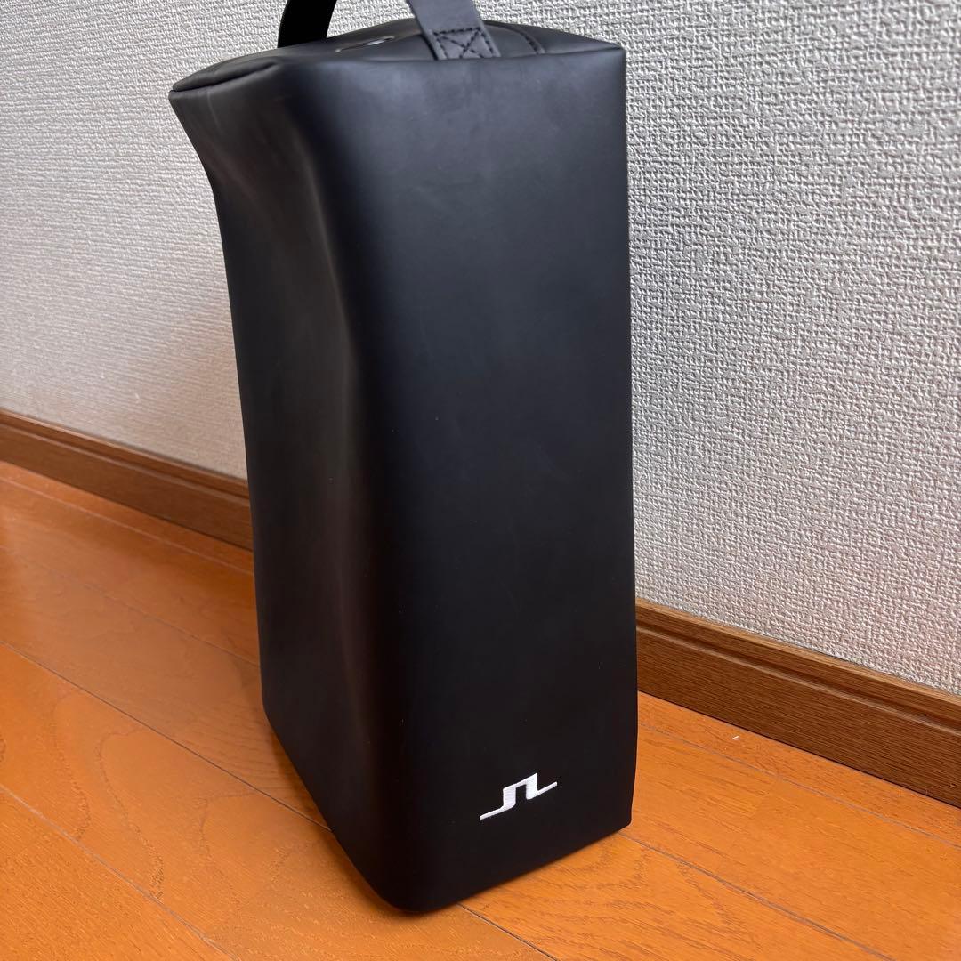 【J.Lindeberg Golf】シューズケース Black ＆ White