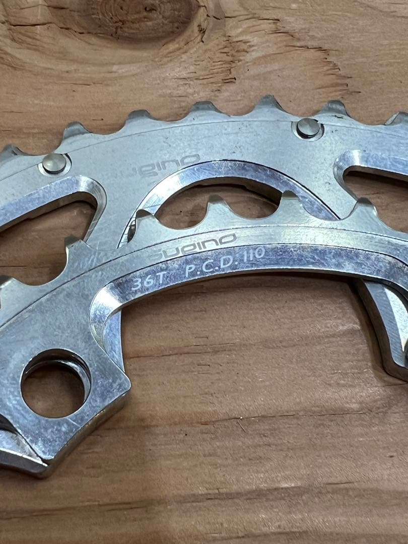 Sugino チェーンリング 48-36T 10/11S フロントダブル