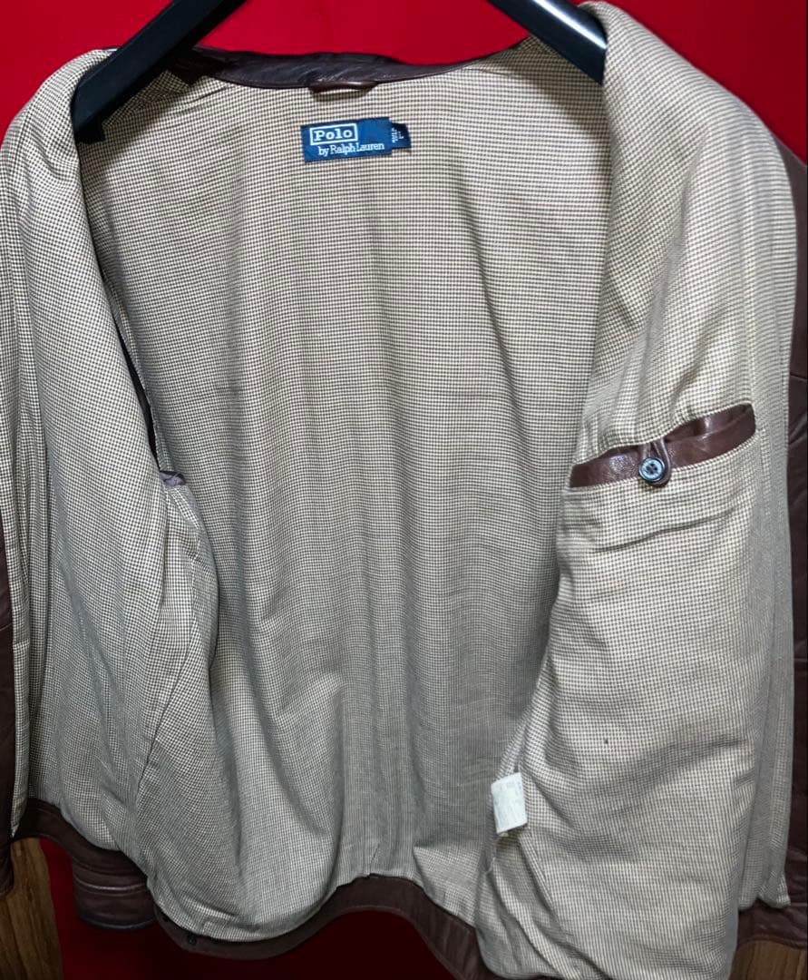 POLOレザージャケット