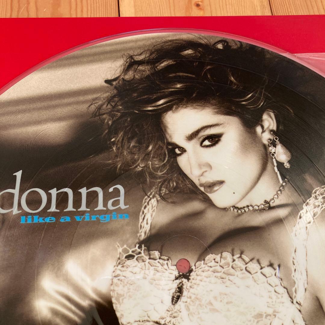 日本盤 初回限定 美品 madonna like a virgin ピクチャー