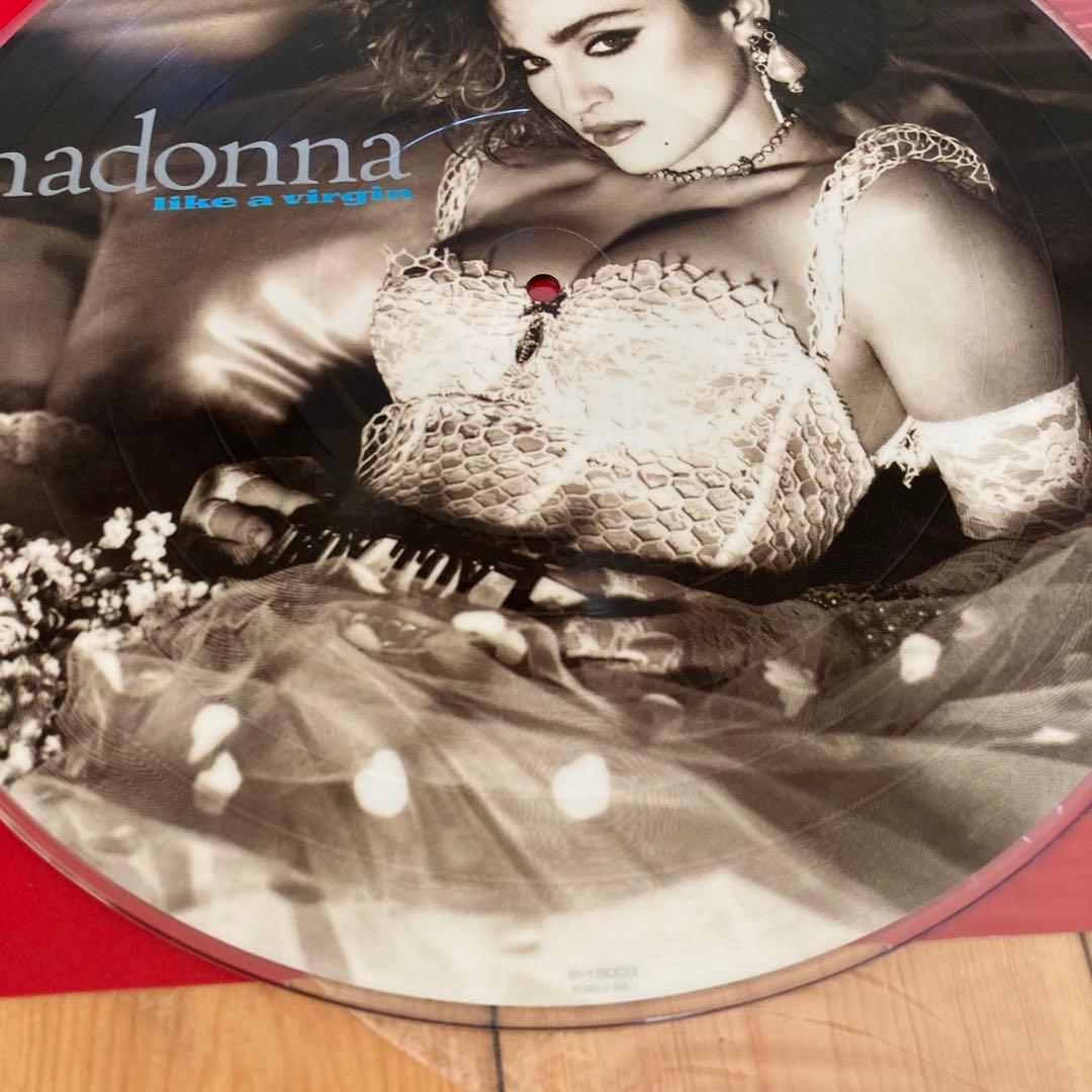 日本盤 初回限定 美品 madonna like a virgin ピクチャー