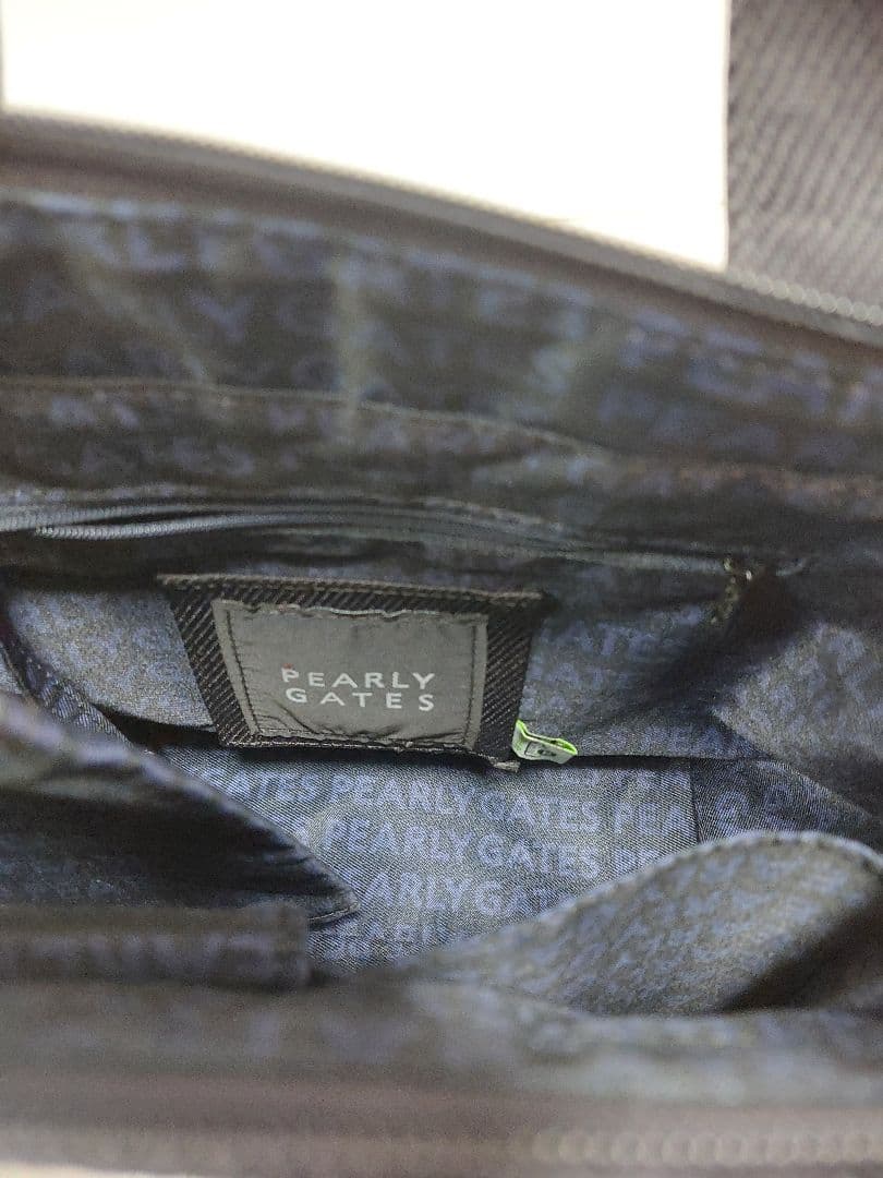 PEARLY GATES トートバッグ ネイビー　カートバッグ