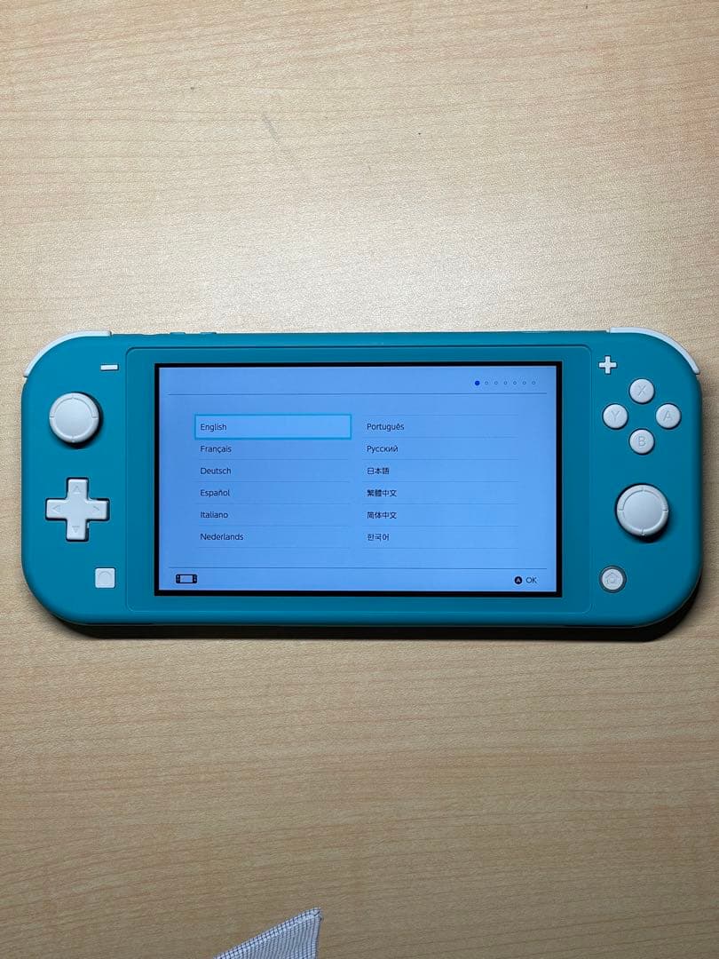 Nintendo Switch Lite 本体 ターコイズ初期化済み 動作確認済