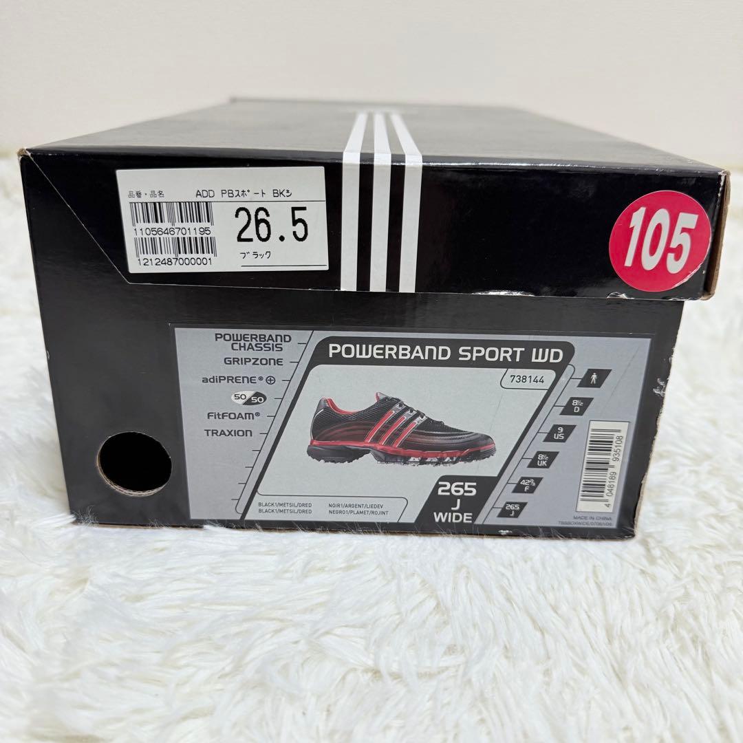 セール♡【新品・タグ】アディダス ゴルフ スニーカー ゴルフシューズ 付属品有り