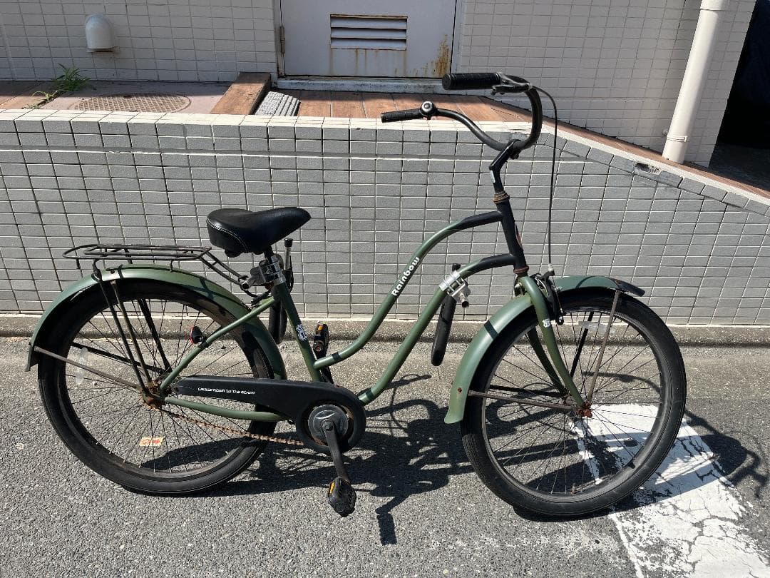 ボードキャリア付きビーチサイクル：ビーチクルーザー（※鵠沼海岸近辺手渡しのみ）