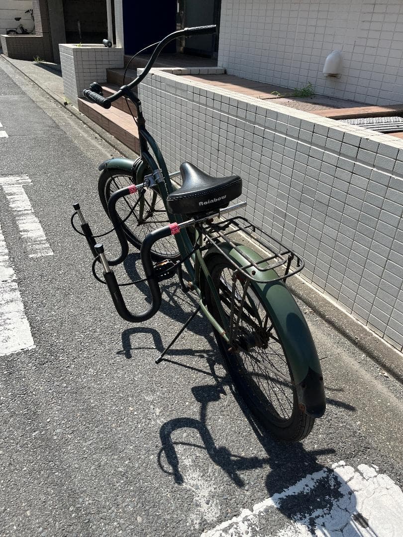 ボードキャリア付きビーチサイクル：ビーチクルーザー（※鵠沼海岸近辺手渡しのみ）