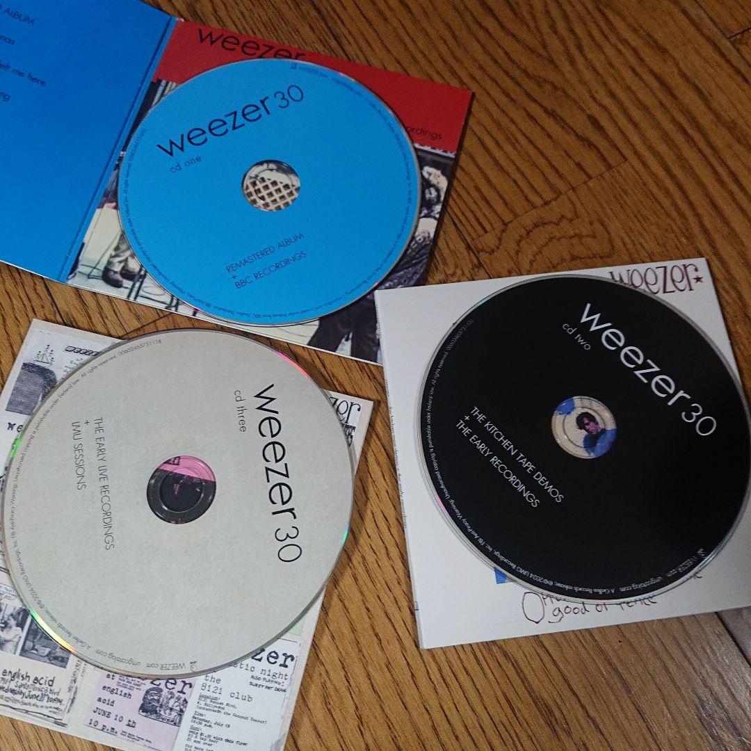 洋楽 WEEZER Blue Album 30th 3CD Box Set