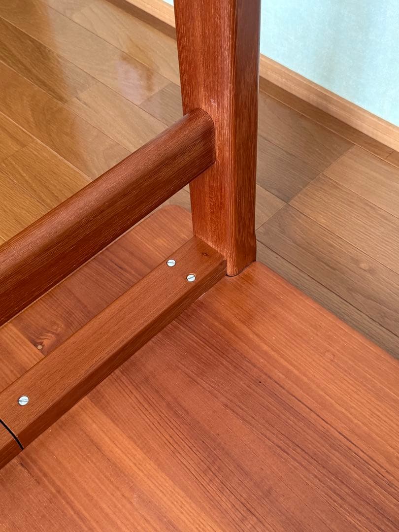 コーヒーテーブル　ローテーブル　チーク材　無垢　北欧家具　ビンテージ