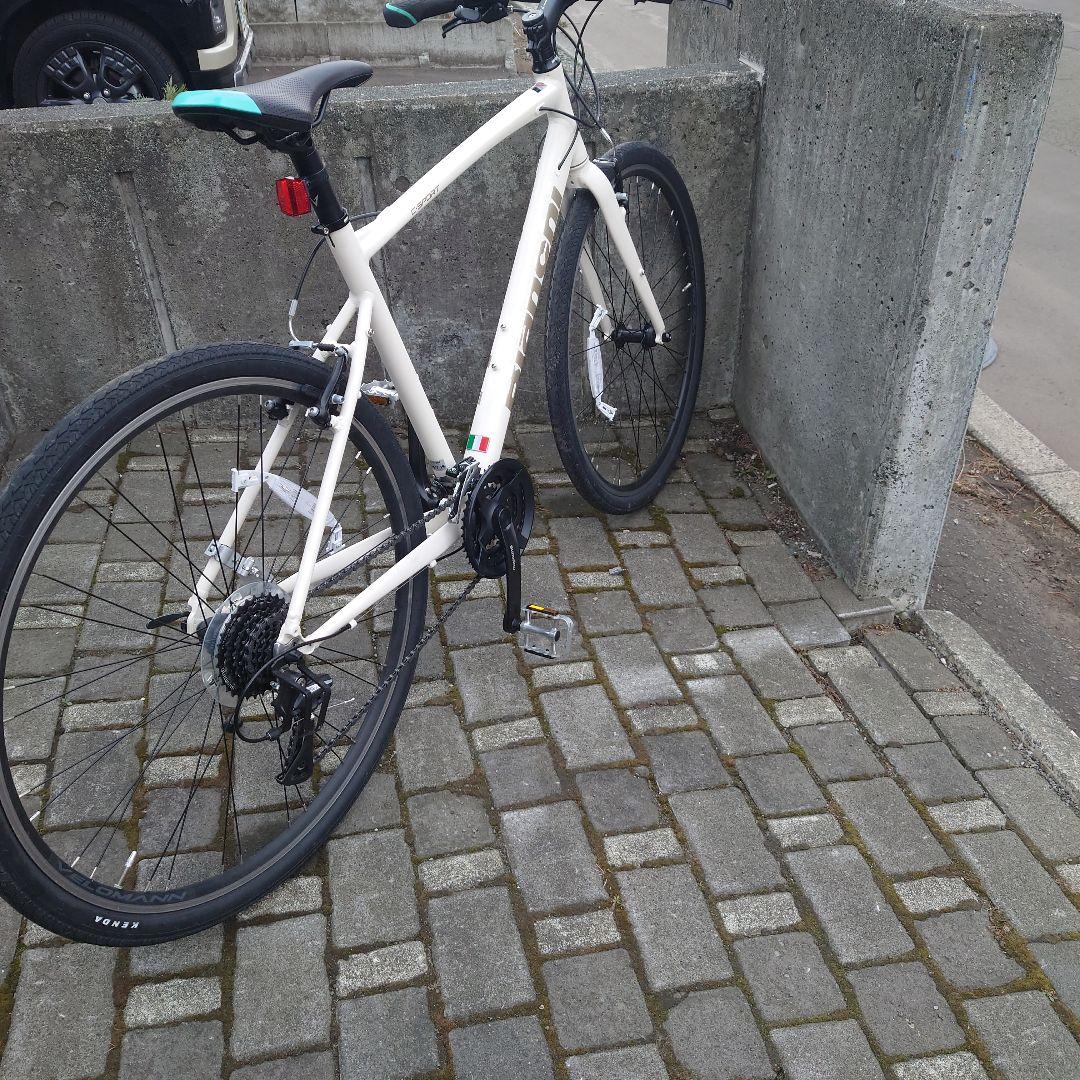 Bianchi C-SPORT 1　ビアンキクロスバイク ホワイト 札幌近郊