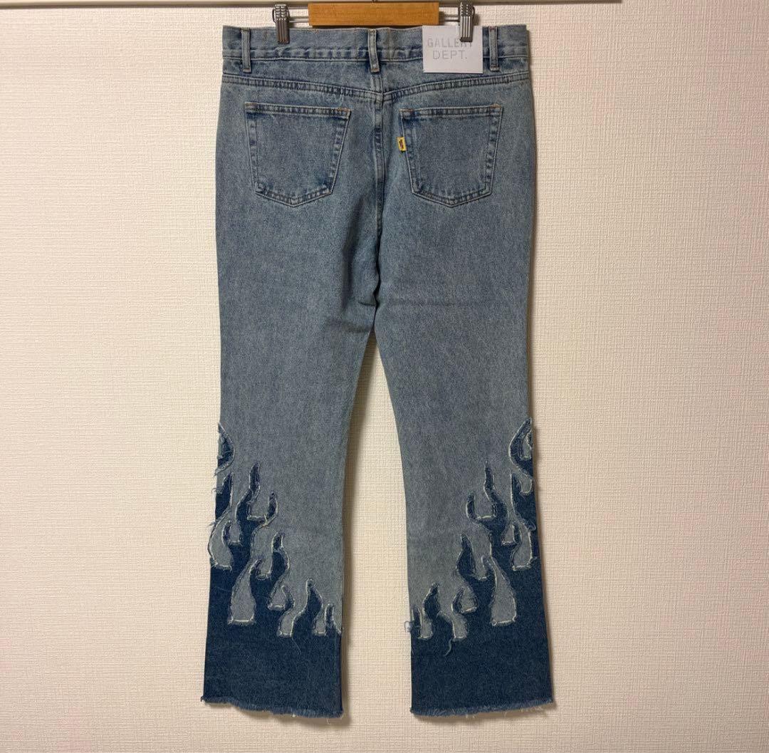 【希少品】GALLERY DEPT. LA BLVD フレアジーンズ 32インチ