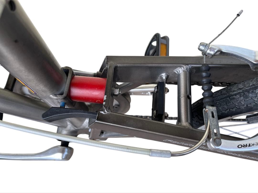 ★ジャンク★BD-1★ライズアンドミューラー★折りたたみ自転車★シルバー