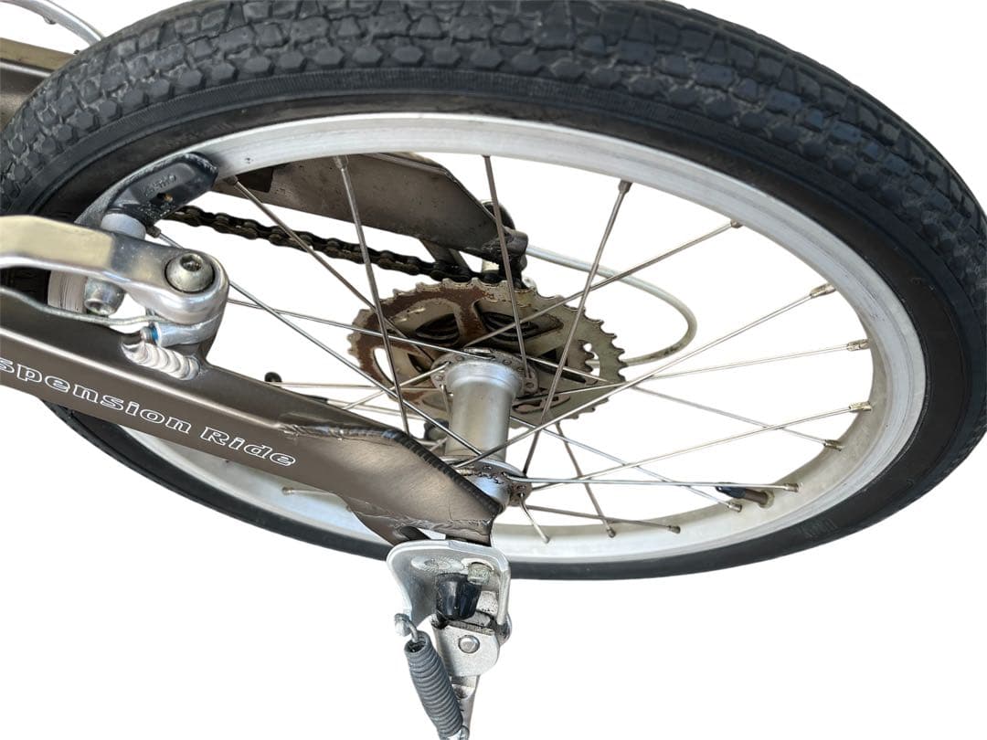 ★ジャンク★BD-1★ライズアンドミューラー★折りたたみ自転車★シルバー