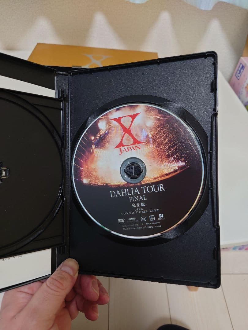 【開封済み】ＸJAPAN　DAHLIATOUR　FINAL　DVDBOX