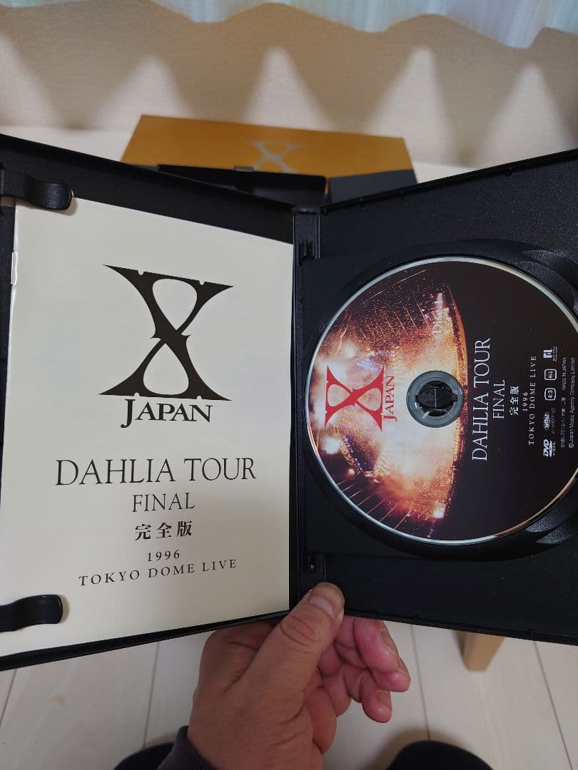 【開封済み】ＸJAPAN　DAHLIATOUR　FINAL　DVDBOX