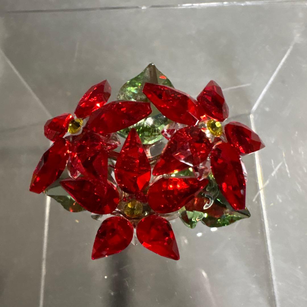 スワロフスキー ポインセチア