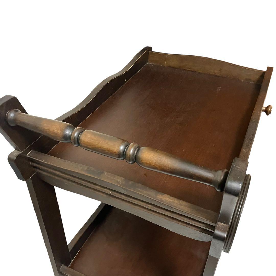 karimoku カリモク家具　キッチンワゴン　アンティーク