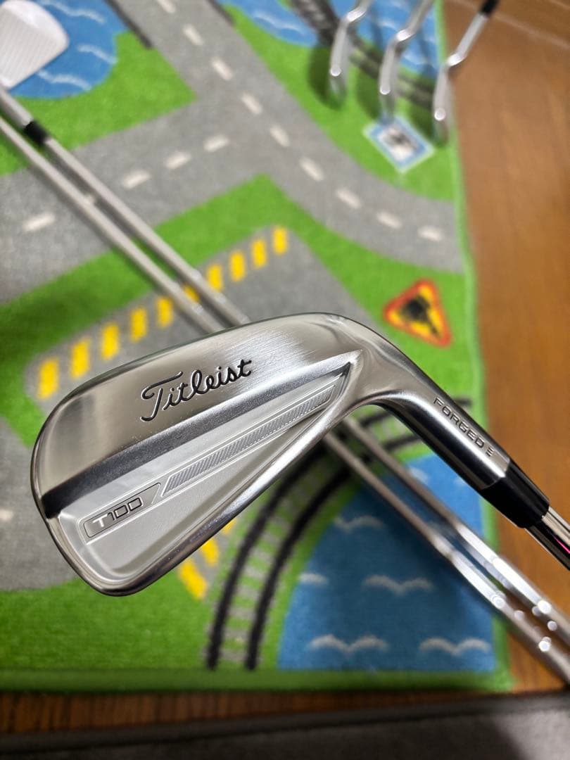 美品 タイトリスト T100（2023)アイアン DGS200 5I〜PW