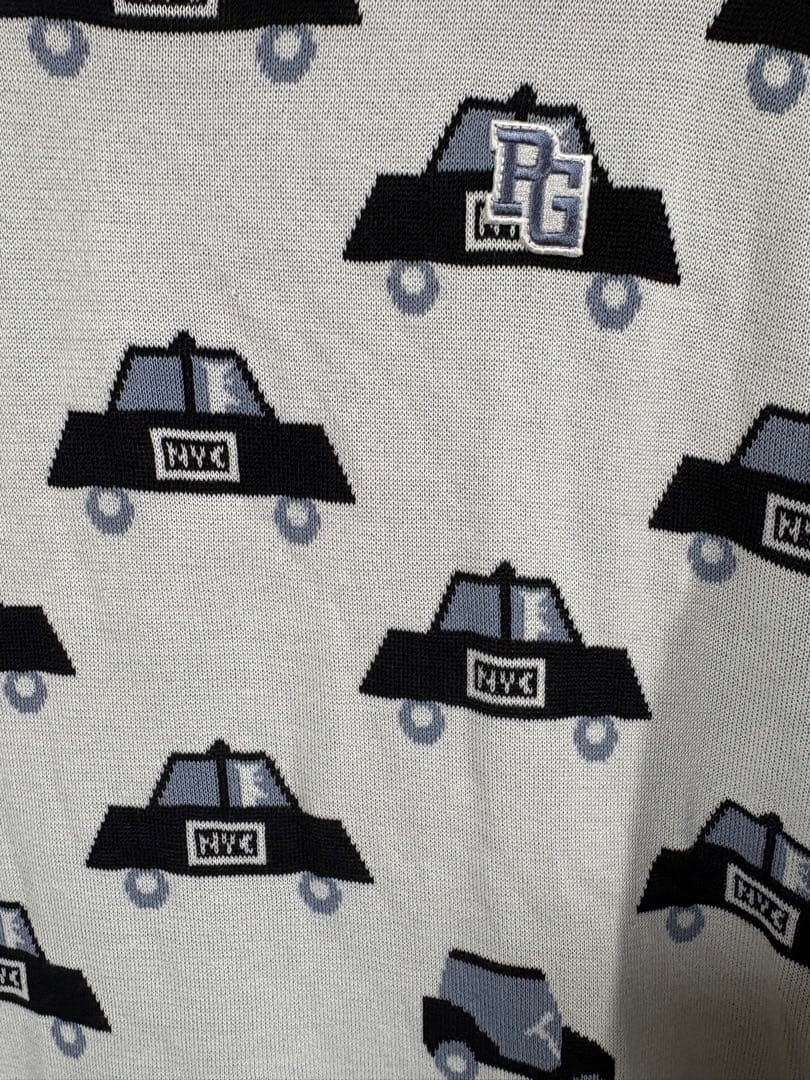 PEARLY GATES パーリーゲイツ 総柄ニットセーター 1サイズ