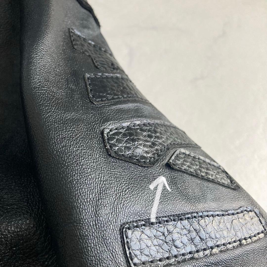 【レア】AVIREX 限定レザージャケット ドラゴン刺繍 XL