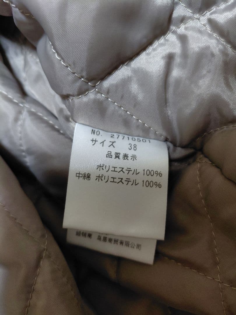 美品　Yuki Torii ウエストタイ・リボンコート