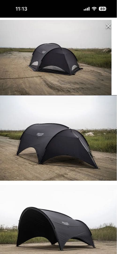 CAMVIL HARD LEVER BEETLE TARP TPU窓フルセット