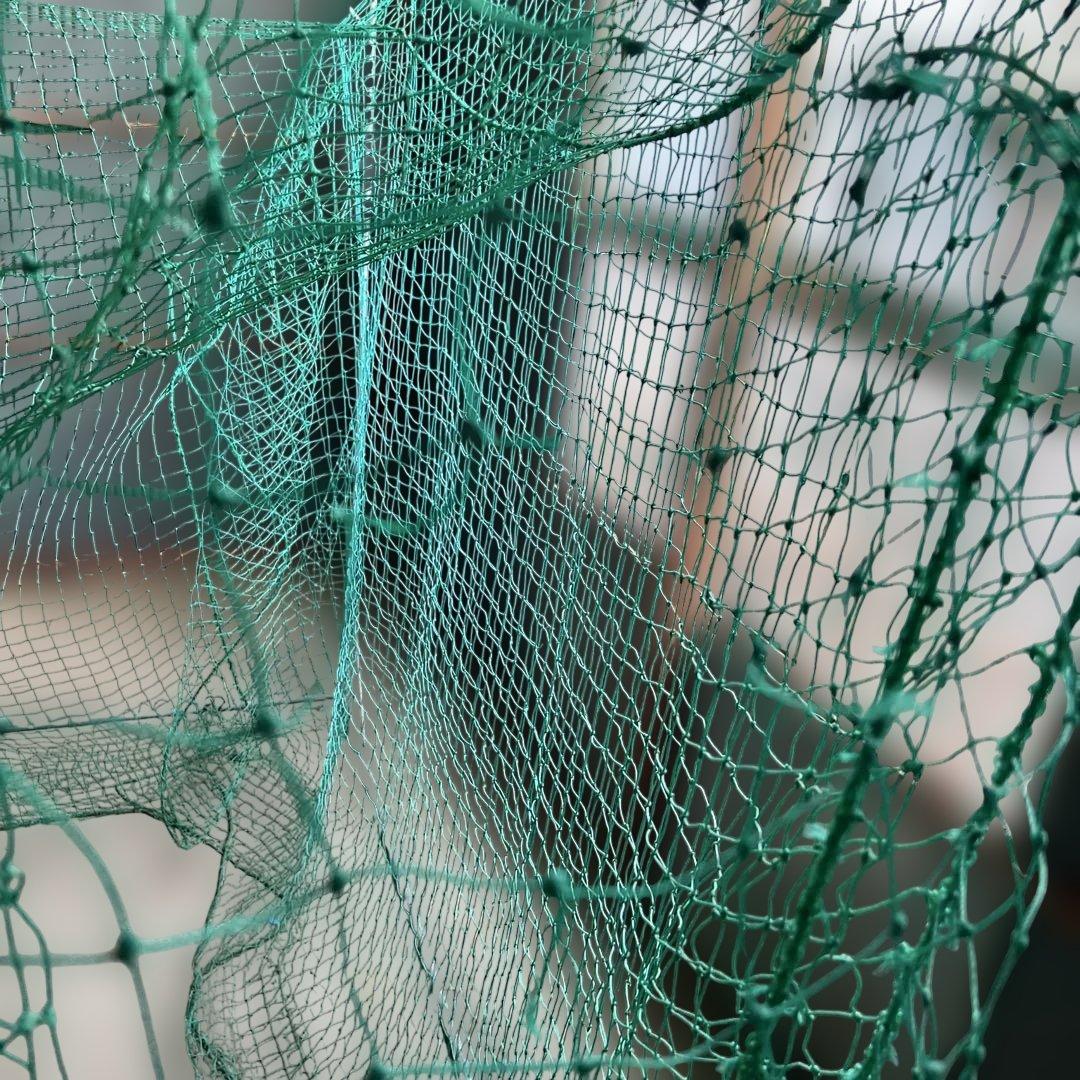 大型軟式用バッティングネット 緑色3m×2.4m×2.4m