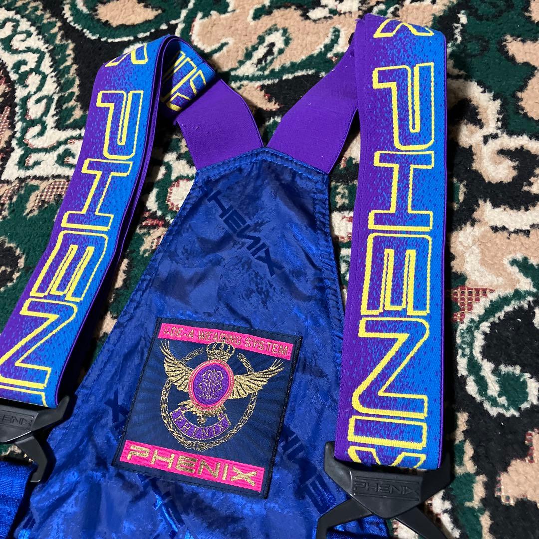 PHENIX ヴィンテージ スキー ウェア セットアップ 金刺繍　ラメ　レトロ