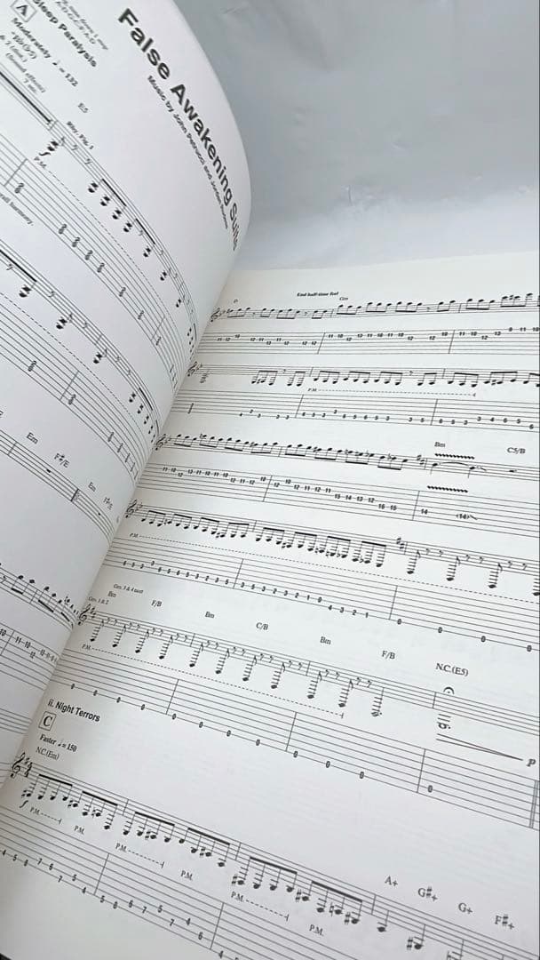 ［6774] ドリーム・シアター 「ドリーム・シアター」 ギタースコア