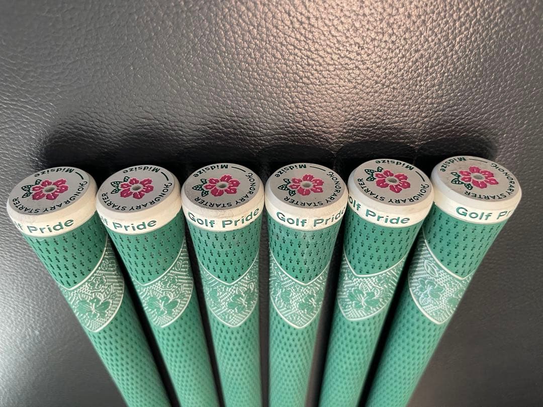 Golf Pride グリーンゴルフグリップ 6本セット