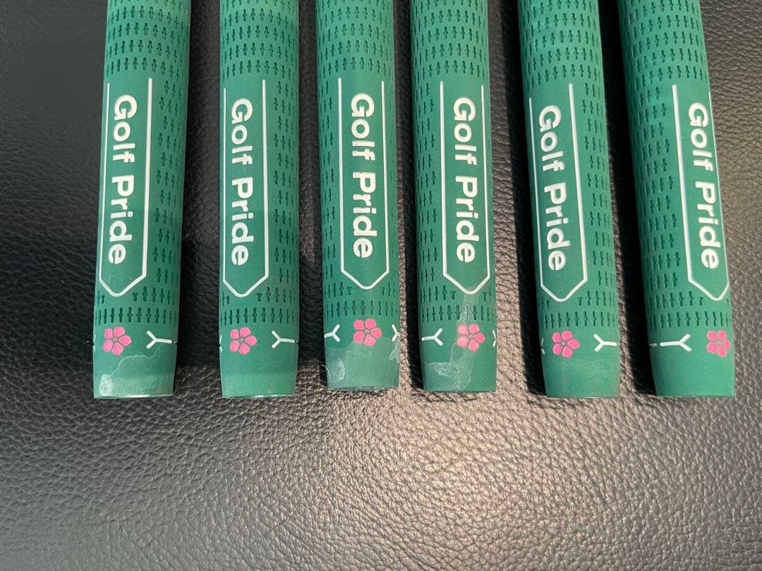 Golf Pride グリーンゴルフグリップ 6本セット