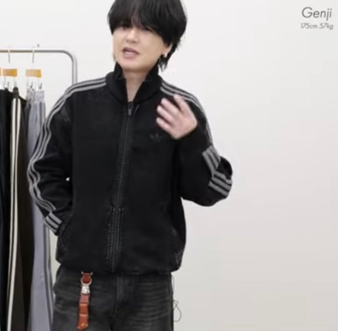 新品5XL】アディダス　アディカラーデニムジャケット　ファイヤーバードげんじ