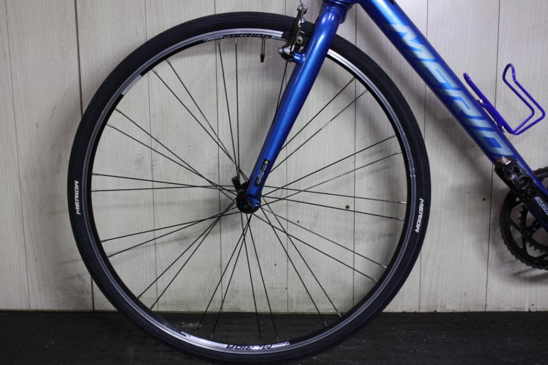 MERIDA CROSS CLARIS 700C 2X8S 500mm 青クロス