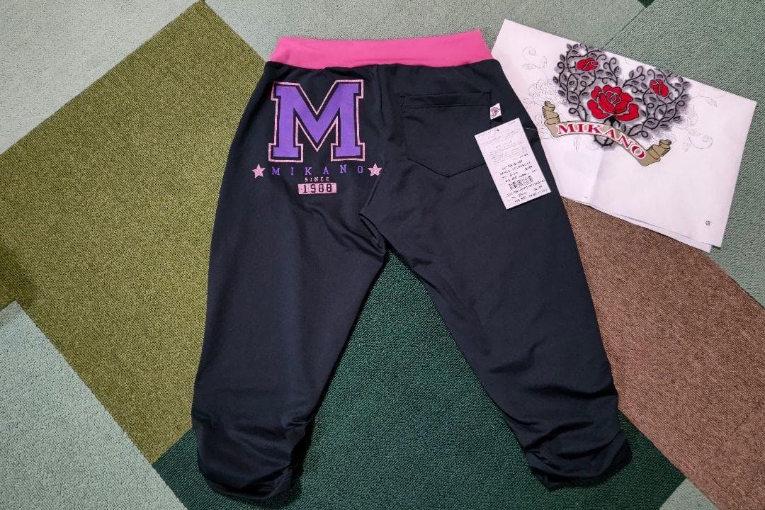 ミカノ・ミカランセ・裾サイドギャザーベーシックギャグスターパンツ clap