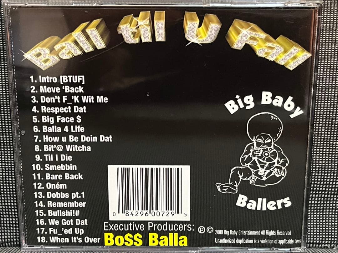 【Bo$$ Ballaz】【Ball Til U Fall】【G-Rap】
