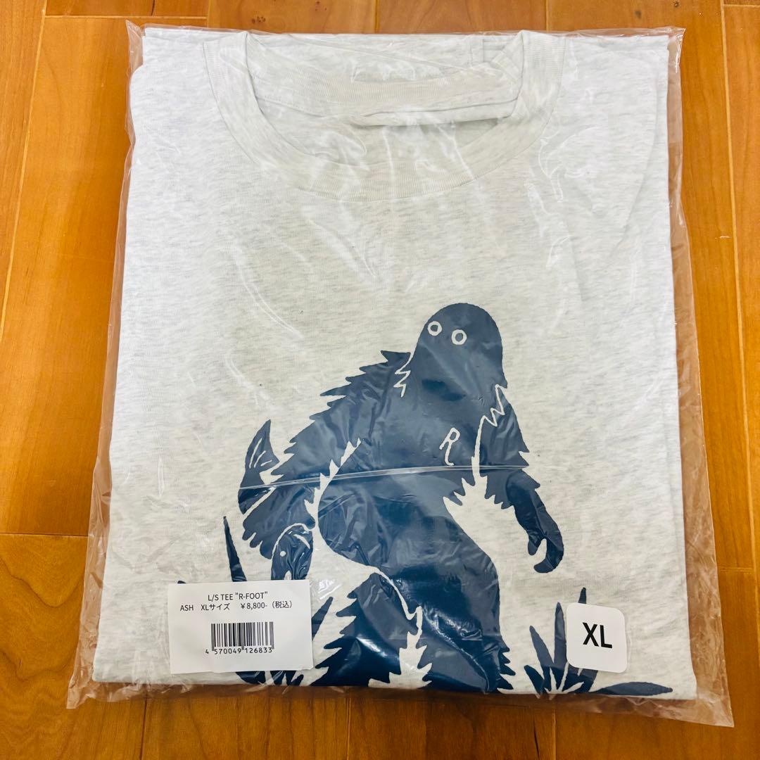 新品　レイドジャパンR-FOOT ロンT XLカラー　ASH バス釣り　金森隆志