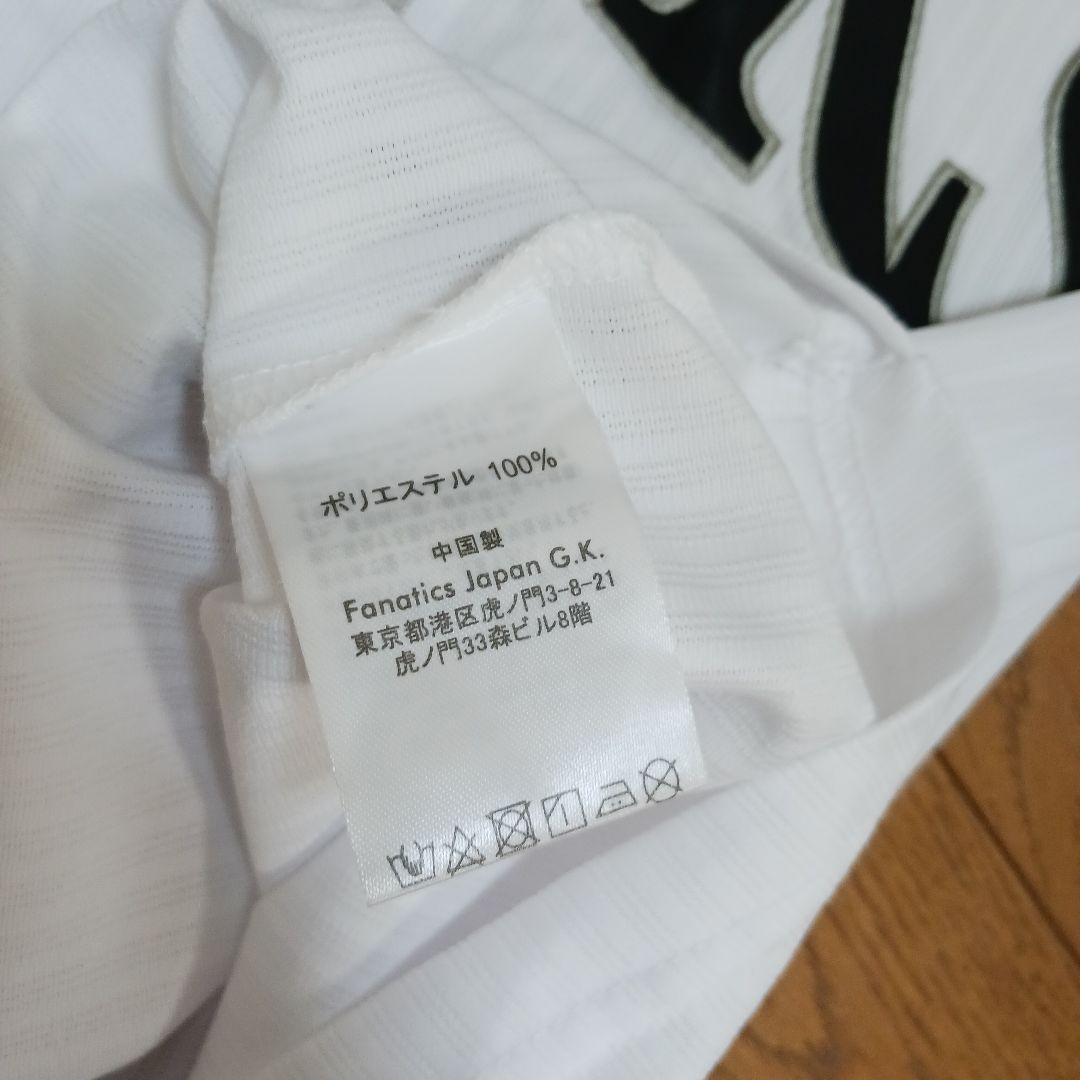 【刺繍】福岡ソフトバンクホークス　レプリカユニフォーム　柳田悠岐　Mサイズ