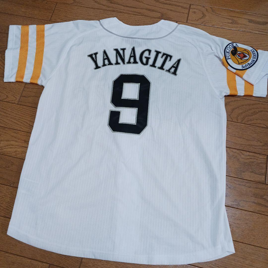 【刺繍】福岡ソフトバンクホークス　レプリカユニフォーム　柳田悠岐　Mサイズ