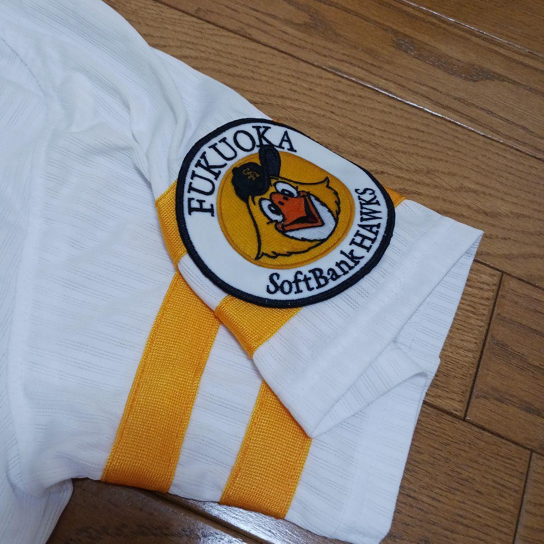 【刺繍】福岡ソフトバンクホークス　レプリカユニフォーム　柳田悠岐　Mサイズ
