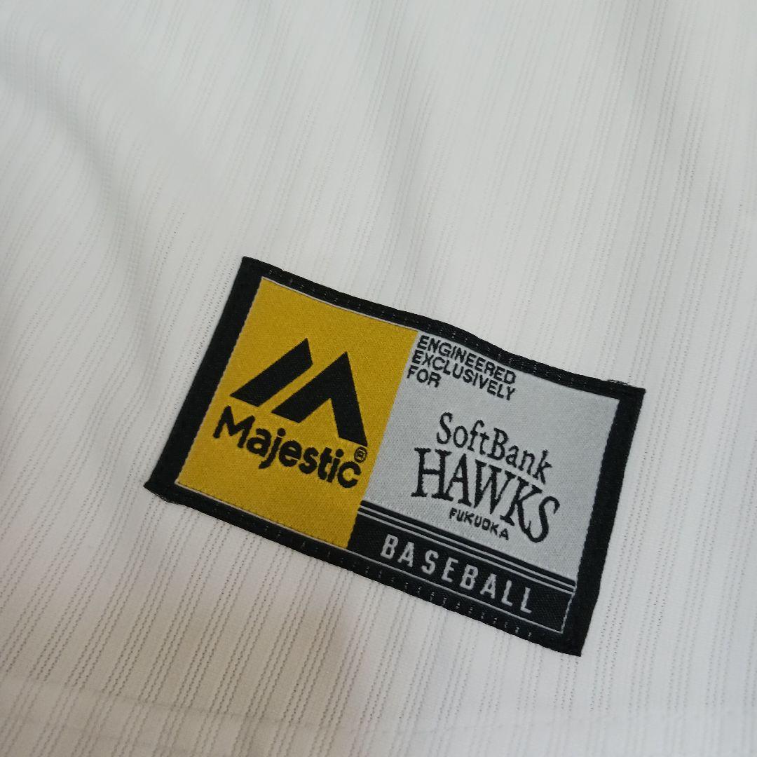 【刺繍】福岡ソフトバンクホークス　レプリカユニフォーム　柳田悠岐　Mサイズ