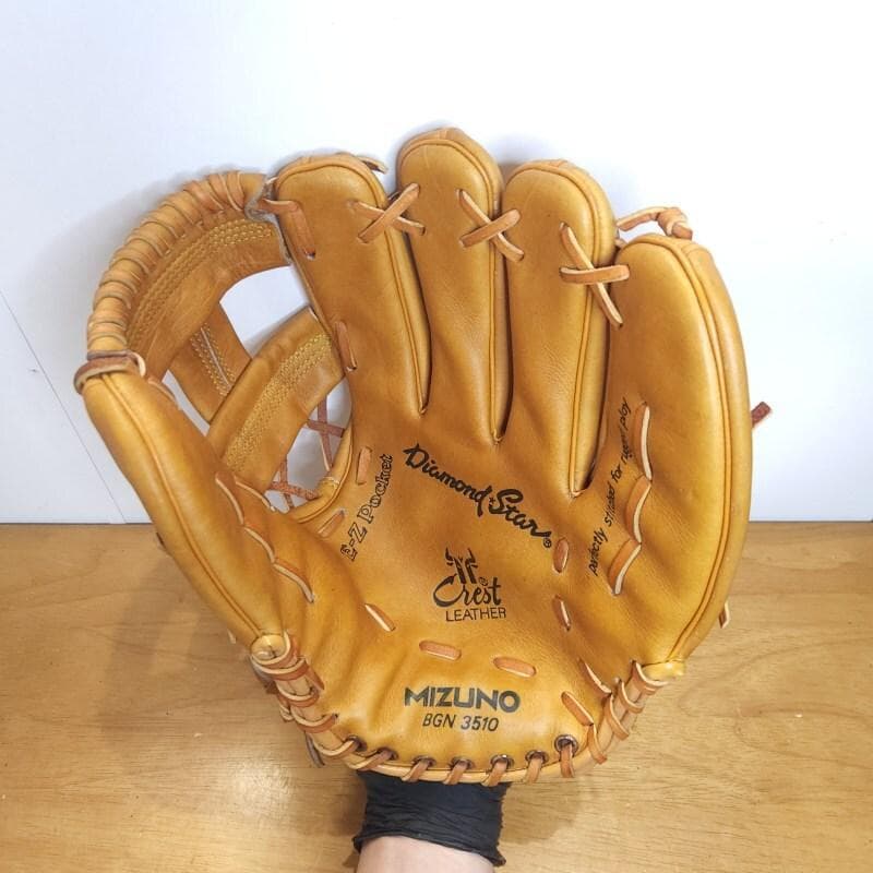 ミズノ ダイアモンドスター ビンテージグラブ 激レア 美品 内野用 軟式グローブ