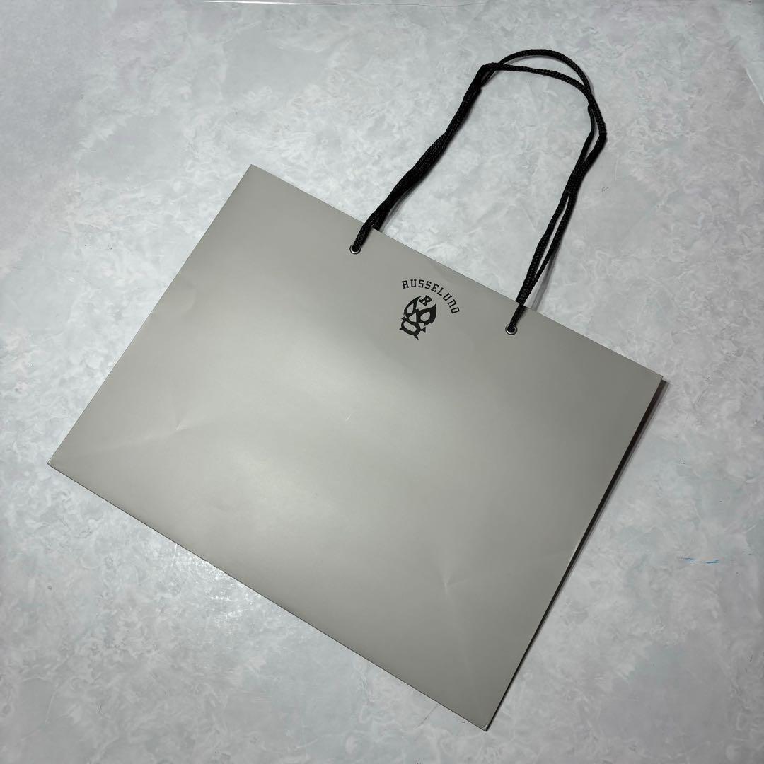 新品 ラッセルノ ゴルフ 2WAY プルオーバー ブルゾン ブラウン 2XL 7