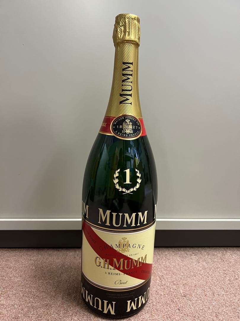 マム コルドンルージュ 3L ダミーボトル ディスプレイ用 シャンパンボトル