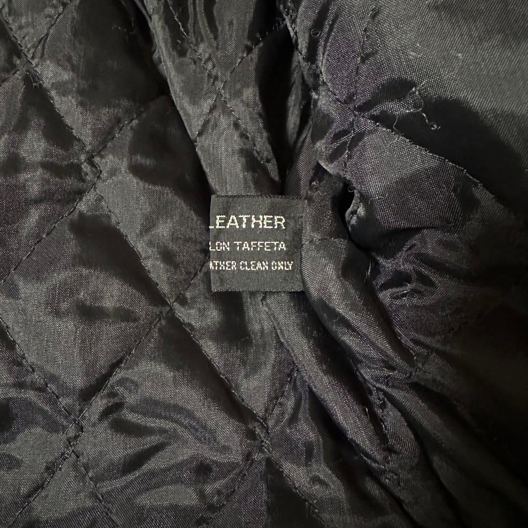 80s Adventure Bound ダブル ライダースジャケット レザー S