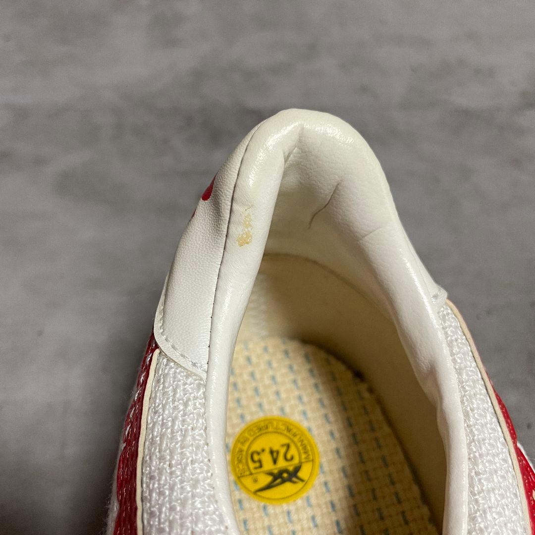 訳あり未使用【アシックスタイガー】（24.5）バレーボールシューズ TVR115