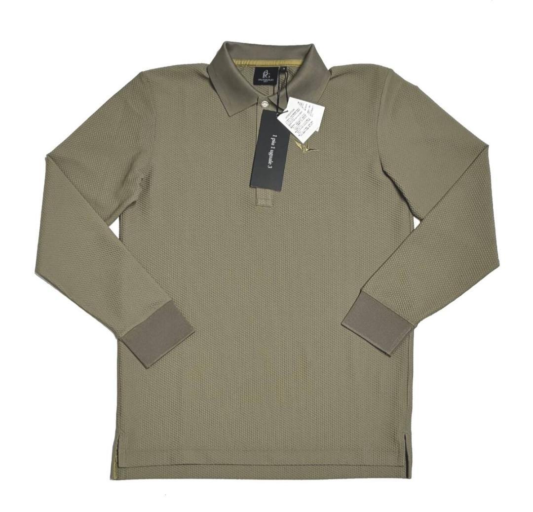 24AW 新品5.5万 1piu1uguale3　メッシュ ポロ シャツ ゴルフ
