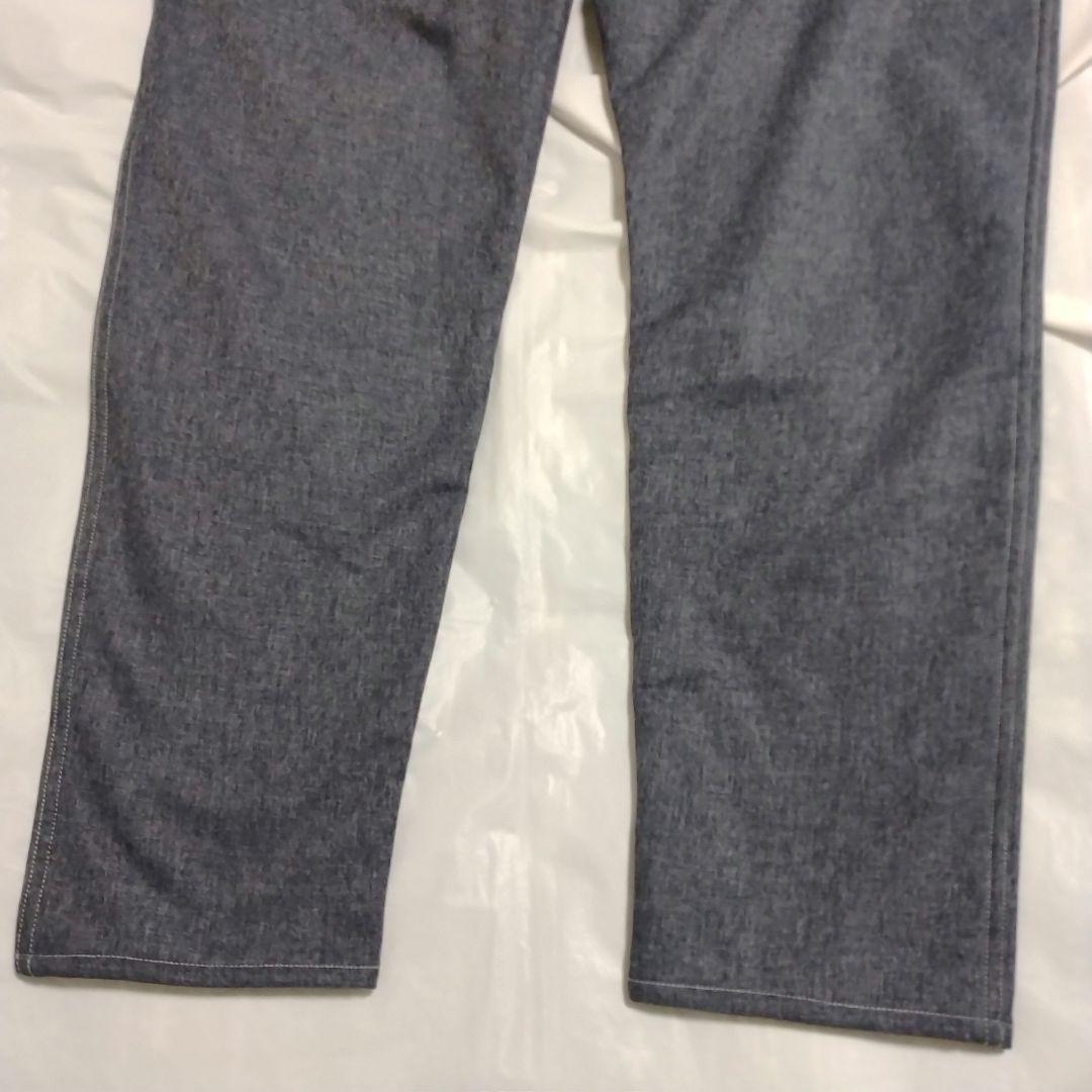 大きいサイズ 5L フィラゴルフ　防風デニム調ストレッチ ロングパンツ ネイビー