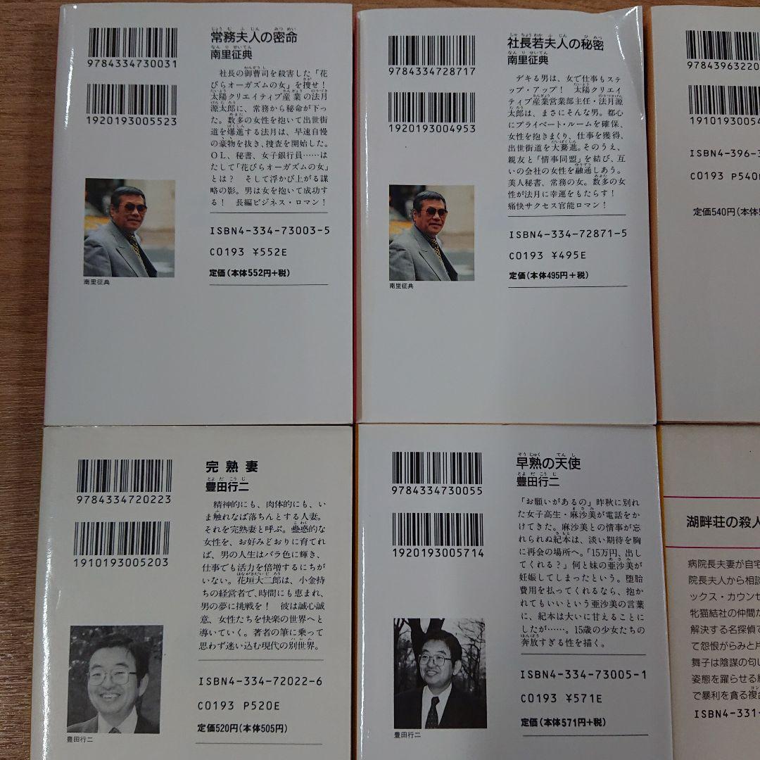 官能小説55冊セット/南里征典・豊田行ニ 等